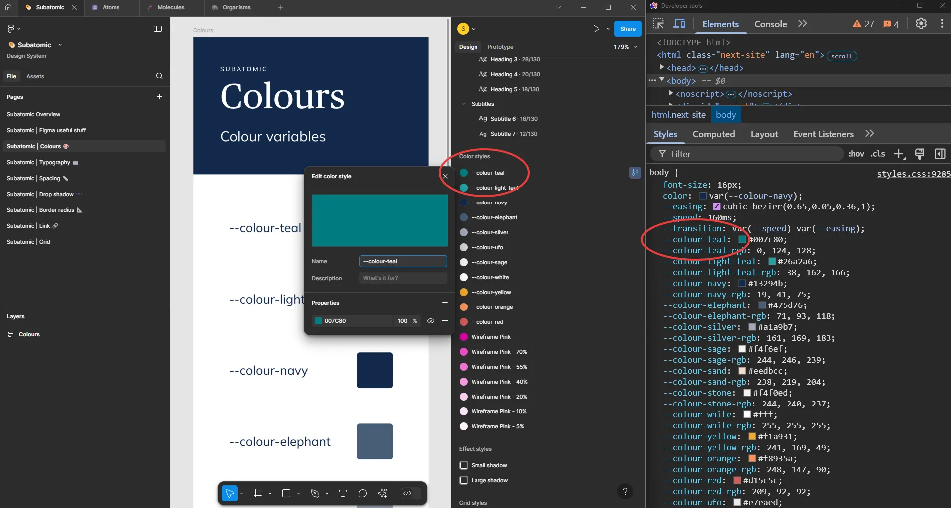 Aligning Figma's naming conventions with the codebase
